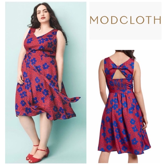 Modcloth Dresses & Skirts - ModCloth A-Line Midi Dress NWT 2X (20)